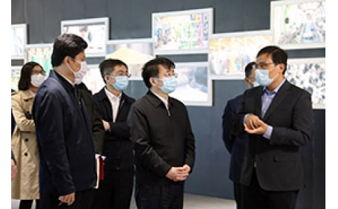 山東省商務(wù)廳黨組書記、廳長張德平一行到我公司調(diào)研